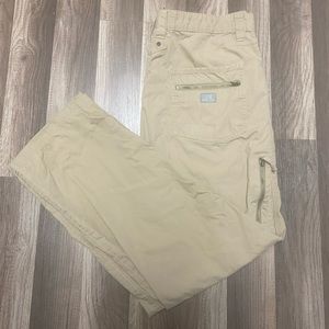 Men’s Khaki CHAPS Cargo Pant W34 L32